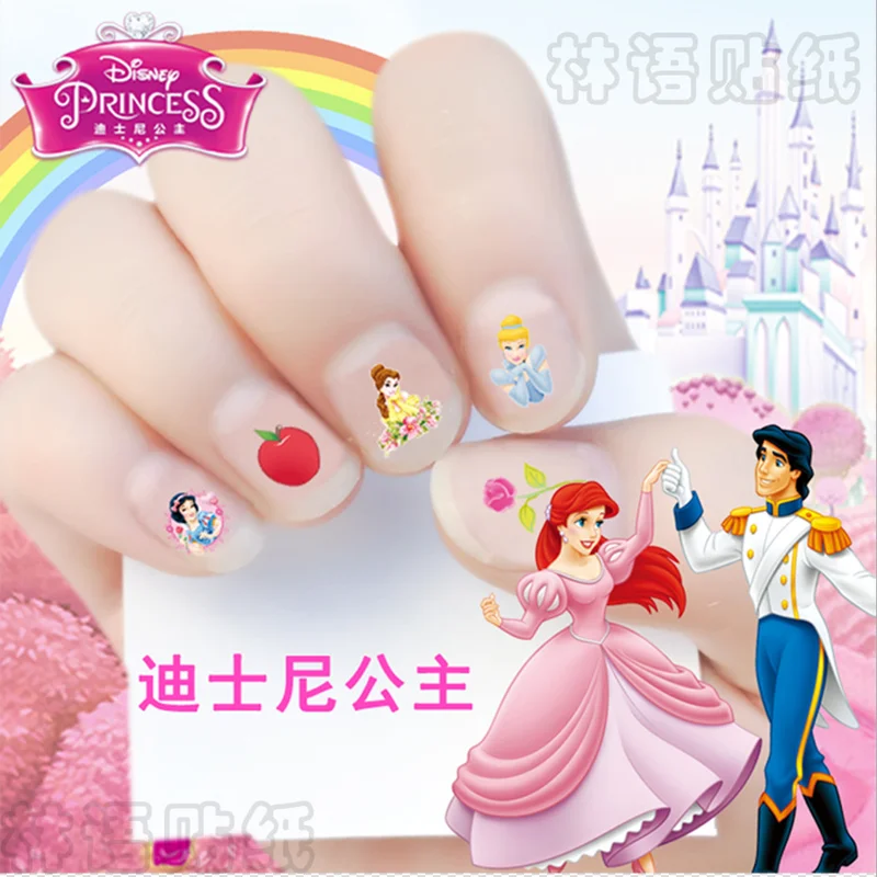 Наклейка для ногтей Disney холодное сердце Русалочка Минни принцесса наклейка с