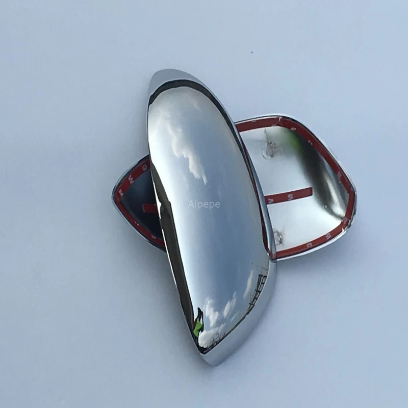 For Nissan Juke 2011 2012 2013 2Pcs Exterior Accessories Door Side Mirror Chrome Trim Covers Rear View Cap Car Styling | Автомобили и