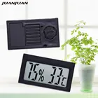 Новый большой экран, цифровой ЖК-дисплей, удобный внутренний датчик температуры 20%  99% относительной влажности, измеритель влажности, термометр, гигрометр