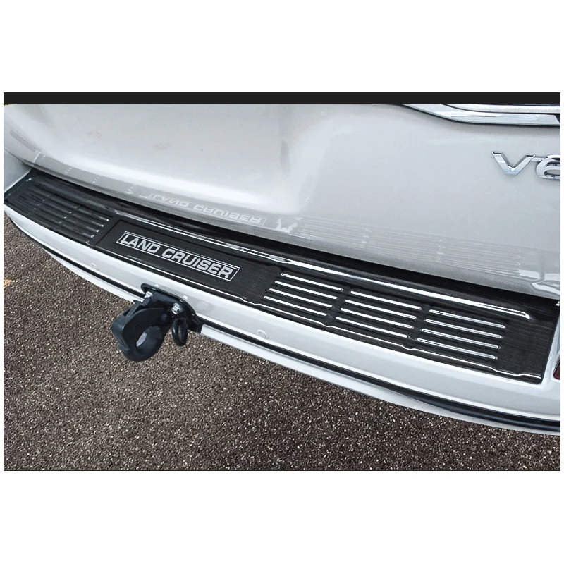 

lsrtw2017 car trunk protective panel trims for toyota land cruiser 2008 2010 2011 2012 2019 2016 2015 2017 2018 2013 2009 2014