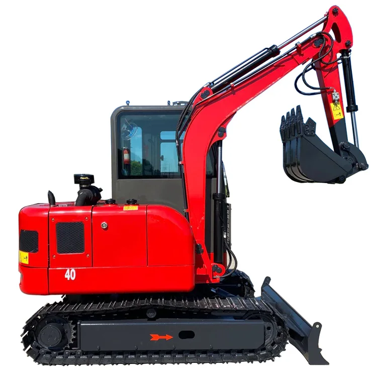 

Earth-moving machinery heavy machine 4ton crawler excavator for sale