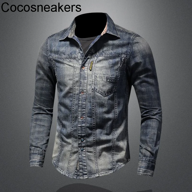 

Рубашка с длинным рукавом и принтом в клетку