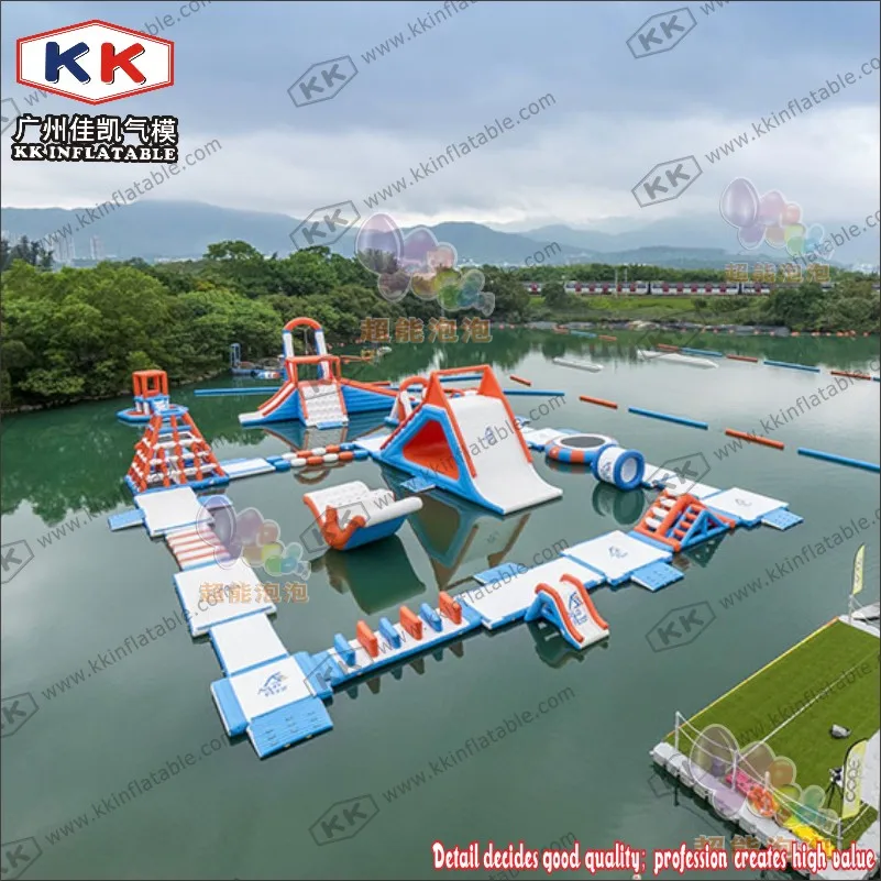 Наружное Надувное оборудование для аквапарка Sea Bay в Бразилии/гигантская