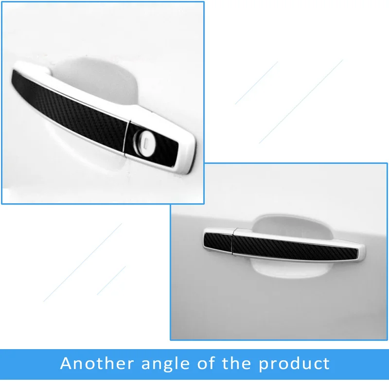 Высококачественные декоративные наклейки NOANS для дверной ручки автомобиля 4