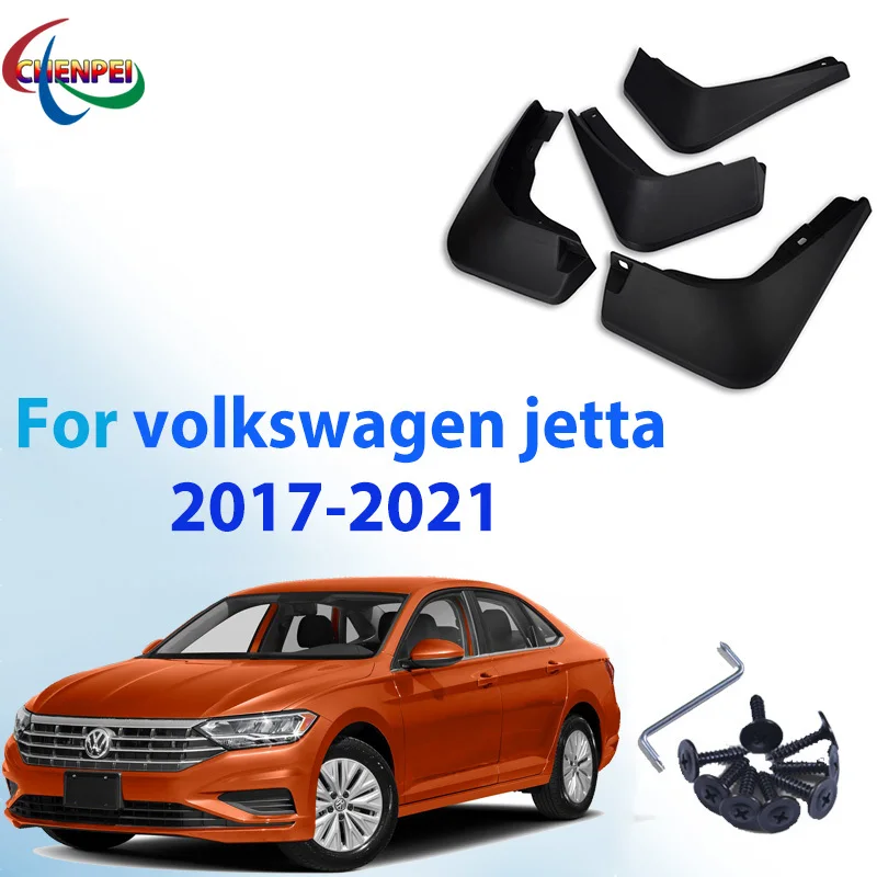

For volkswagen jetta 2017-2021 Car Fender Front Rear Mud Flaps Guard Splash Car Car Exterior Decoration Accessories