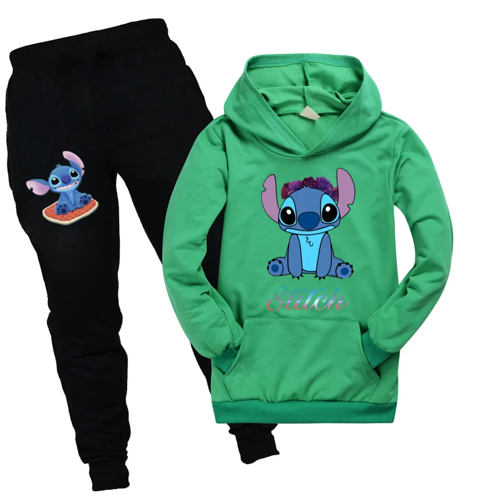 Свитер и брюки для мальчиков девочек Детский костюм с капюшоном|Комплекты одежды