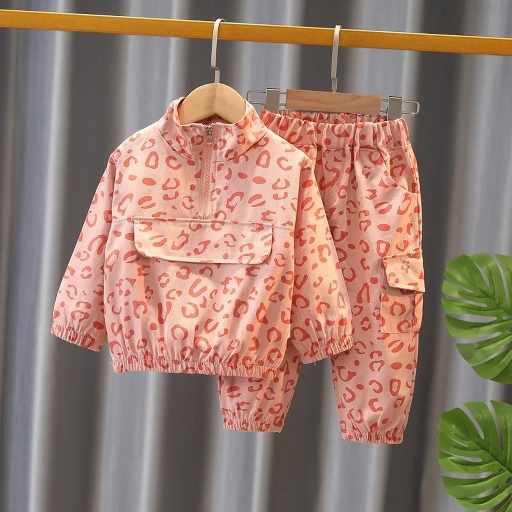 

Children's Trend Boy's And girls' Sports Casual 2021 New Spring And Autumn Fashion Two-Piece Set Kids Boy Girls Clothes 1-5Y