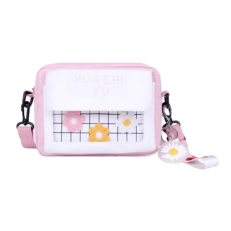 

Summer small bag female 2020 new trendy transparent small square bag Korean version of the wild bag shoulder messenger bag