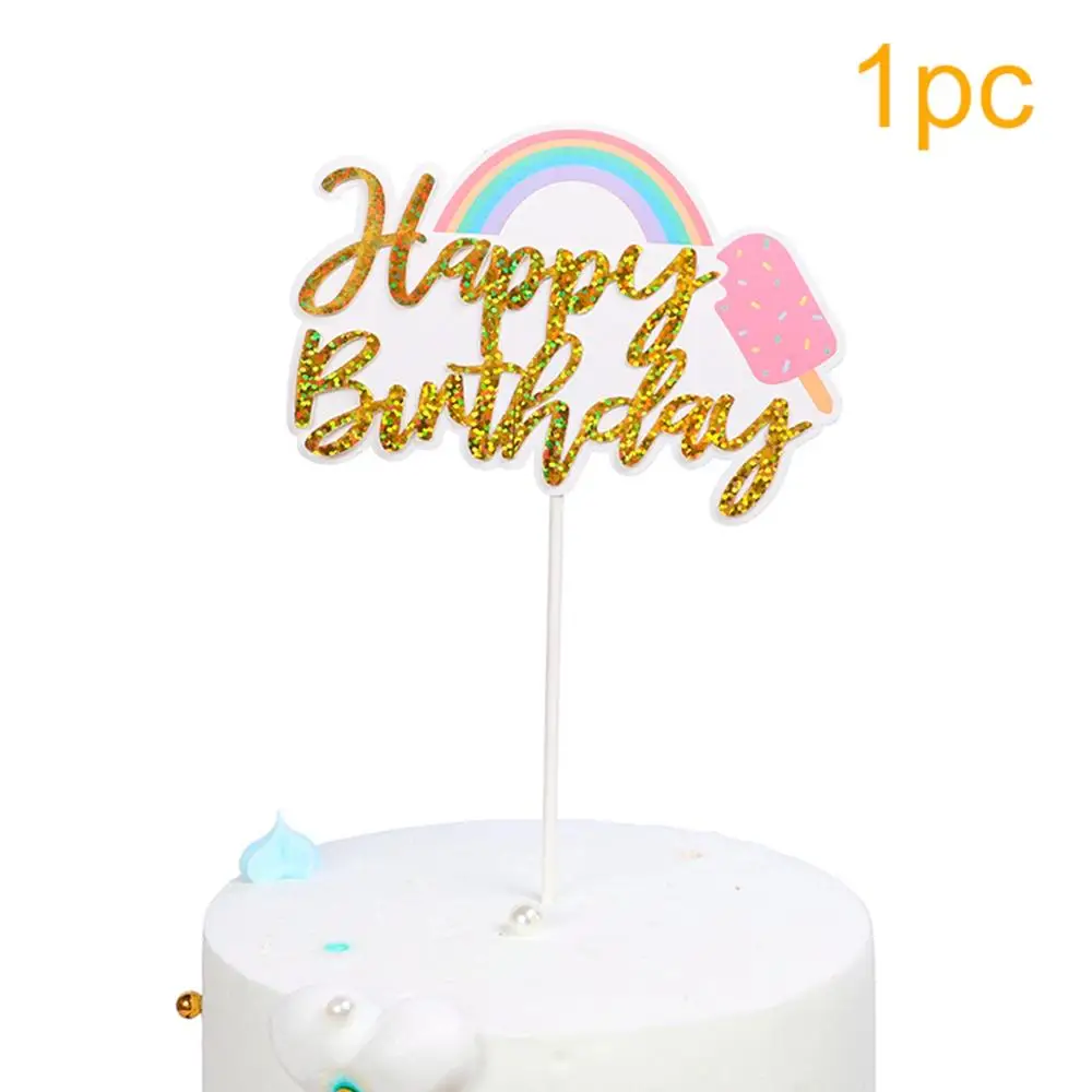 

Happy Birthday Cake Topper Cake Baking Arrangement Decor Candle Smokeless Aromatherapy Adults Birthday Child Candle Cake Topper