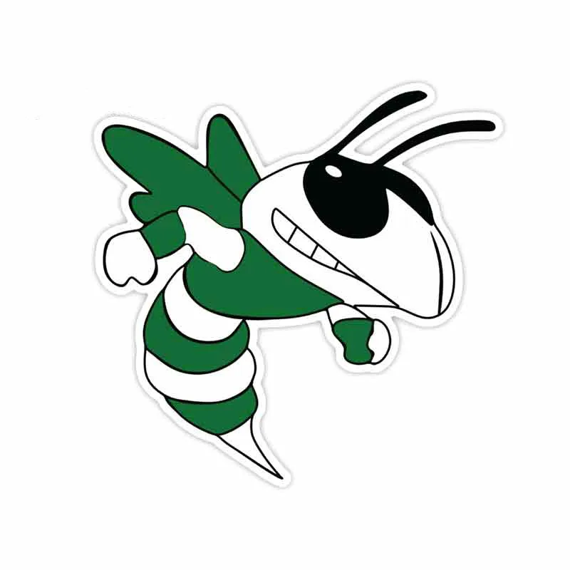 

13cm x 13cm for GREEN HORNET MASCOT Graphics Car Funny Stickers Vinyl Decals Occlusion Scratch Car Door Protector
