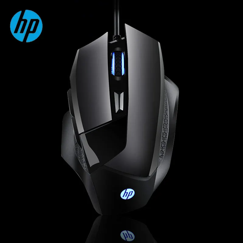 

Original HP G200 Gaming Mouse White/Black Wired Optical USB 500-4000 DPI 6 Button Electronic Sports Computer Mice Freeshipping