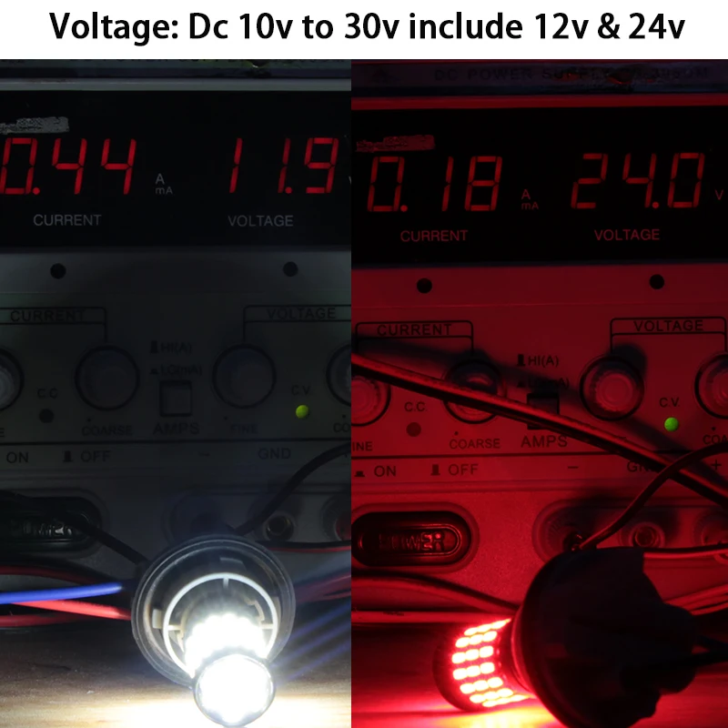 2 шт. bombillas светодиодный сигнальный светильник для автомобиля 12v 24v 1156 BA15S 1157 BAY15D P21W
