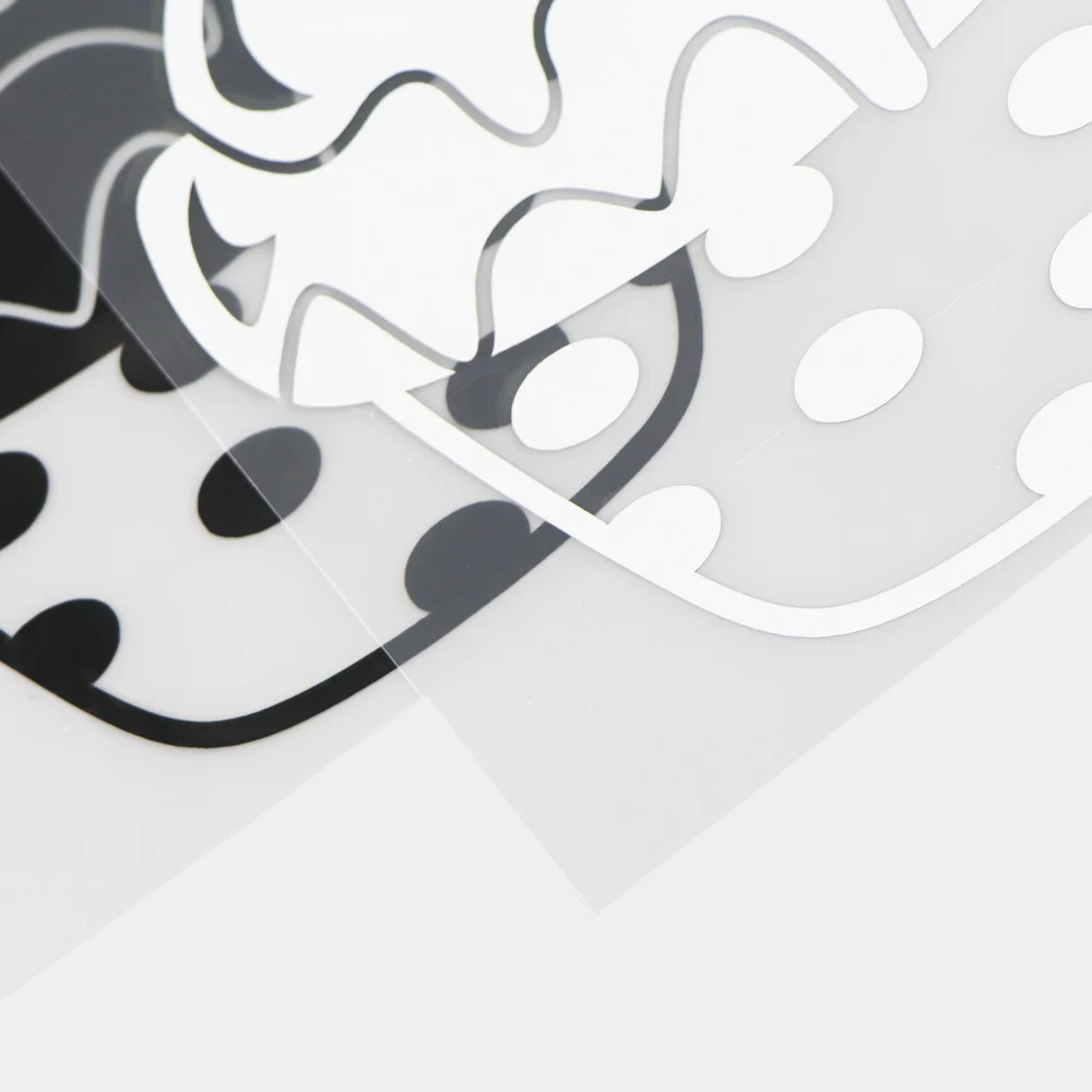 

YJZT 1113.6CM Cupcake Fashion Vinyl Car Stickers Decals Body Styling Art Decoration Black / Silver 20B-0249