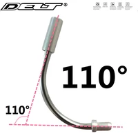110 degree road mtb mountain folding bike cycling bicycle v brake wire tube noodles boots hose cable guide accessories