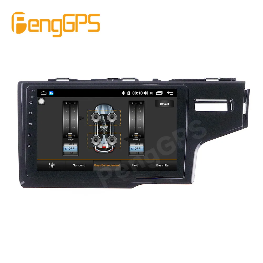 Android 10 0 Радио стерео для Honda Jazz 3 2015-2020 Fit GPS навигация автомобильный DVD-плеер