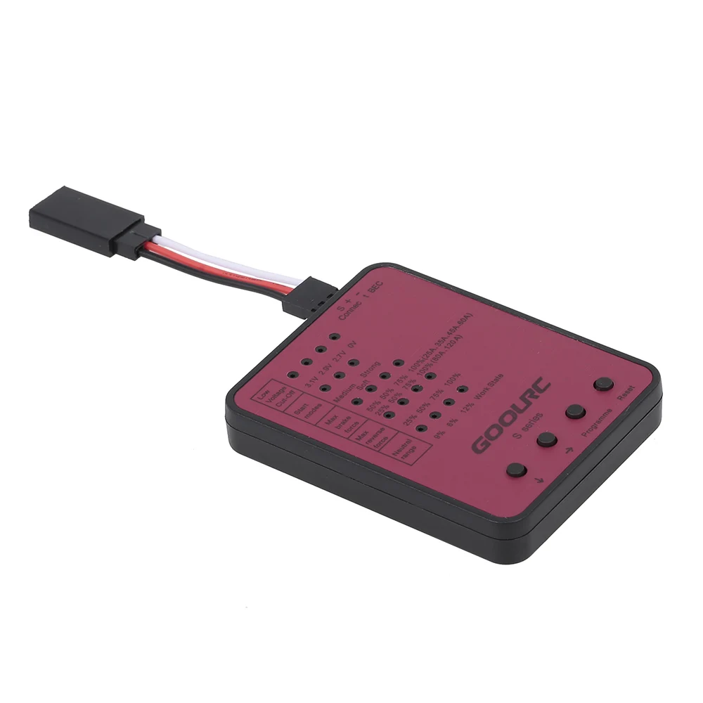 GoolRC S series 45A 120A RC автомобиль ESC программируемая карта радиоуправляемая модель