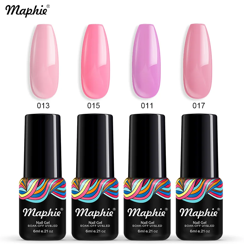 Гель для ногтей Maphie полуперманентный УФ лак маникюра светодиодный базовое