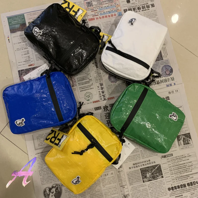 

New FR2 Rabbit Messenger Bag Shoulder Coin Purse Tide FR2 Men Women High Quality Waterproof Bright Surface Trendy Mini Backpack