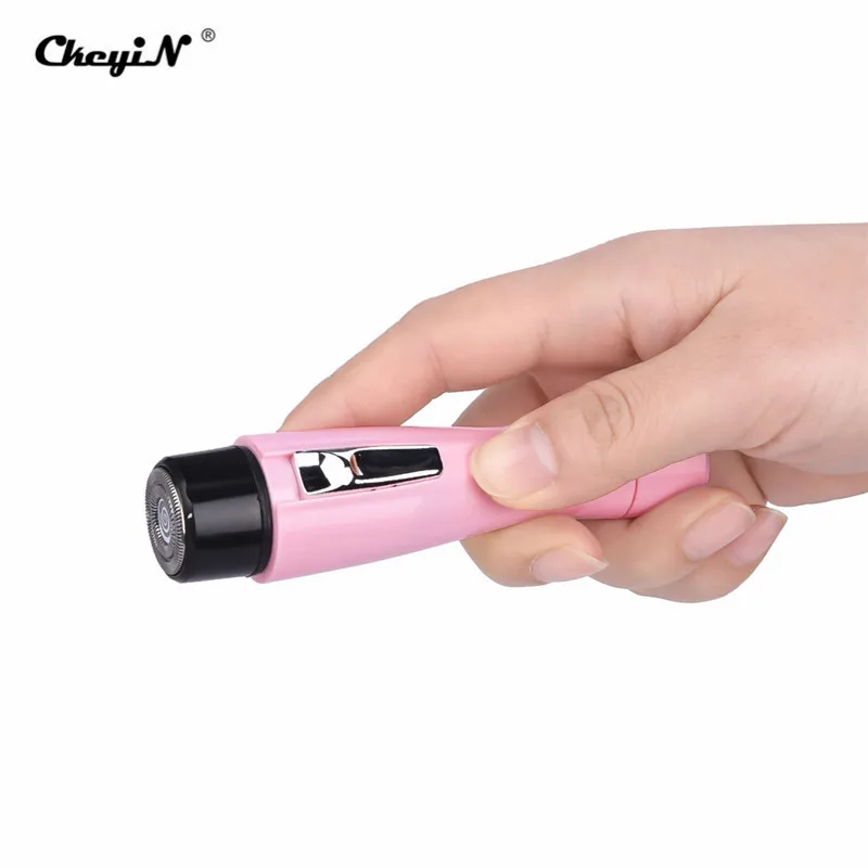 

Mini Electric Lady Shaver Instant Body Hair Remover Painless Bikini Trimmer Armpit Leg Hair Razor Women Epilator Battery Powered