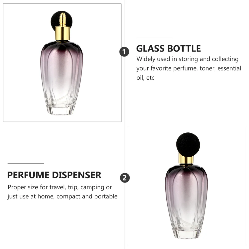 

Airbag Perfume Bottle Chic Perfume Sub-packaging Bottle Empty Bottle (130ml)