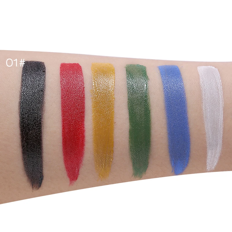 6 цветов краска для лица и тела масляная татуировка макияж косметика набор краски