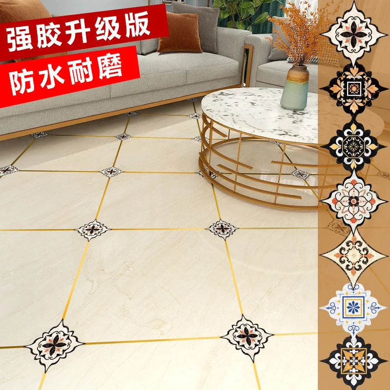 Наклейки для плитки диагональные напольная плитка водонепроницаемые и