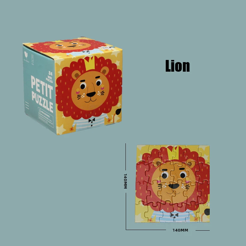 Бумажный мини-пазл Панда астронавт шаблоны для детей Детские игрушки танграмма