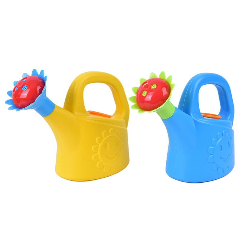 

Cute Sprinkler Watering Can Cartoon Garden Kids Home Plastic Flowers Bottle Beach Spray Bath Toy Early Education Random Color