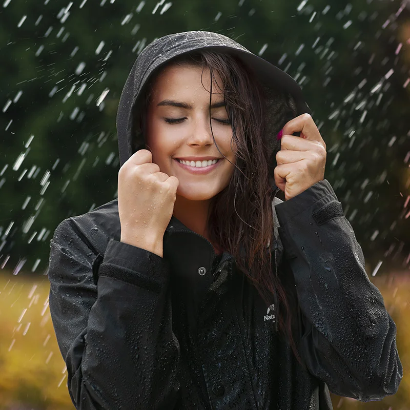 Naturehike куртка для пешего туризма плащ ветровка водонепроницаемый дышащий с