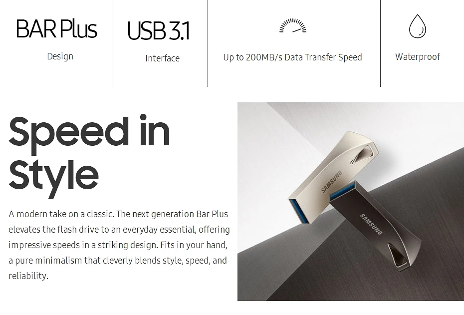 SAMSUNG USB флэш-накопитель 64 Гб/32 128 ГБ флэш-накопитель 128 Гб 64 Гб оперативной памяти, 32 Гб встроенной памяти, 256 GB 300MB Ручка привода 3,1 USB флеш-диск на ключе памяти для телефона