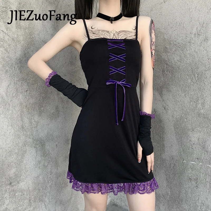 

JIEZuoFang сексуальное модное платье на бретельках для женщин с раздельными рукавами женское Клубное тонкое платье с разрезом повседневное лет...