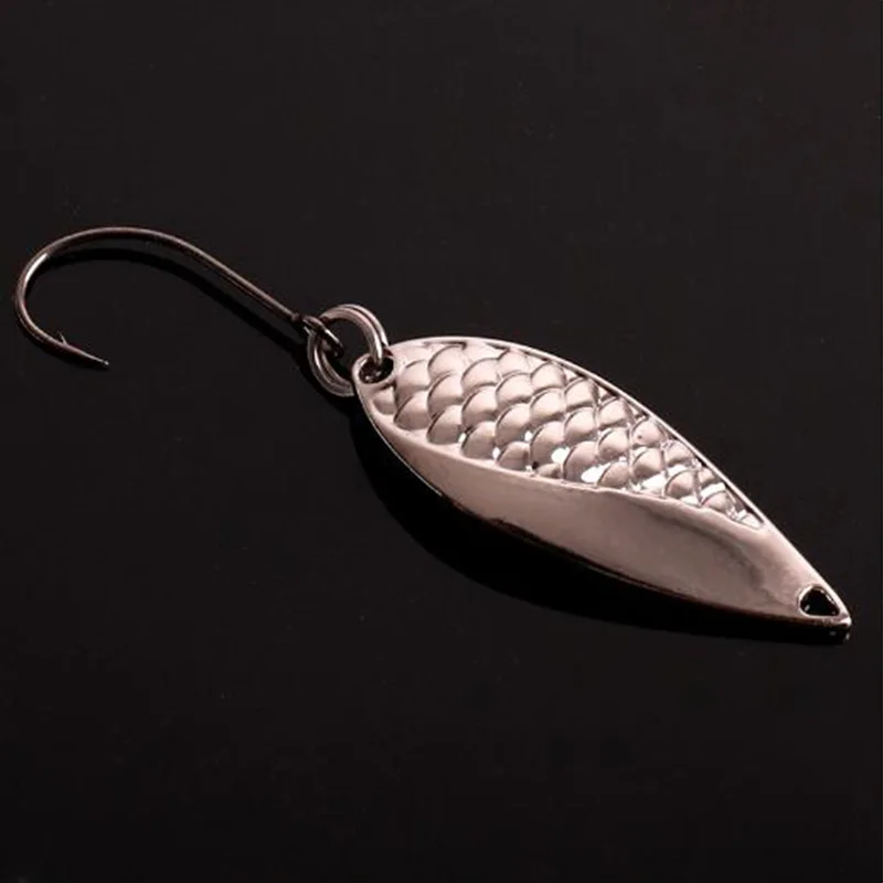 Рыболовная приманка DD Spinner ложка приманки Jigbait2.5/3 5/5g Золотая Серебряная блесна