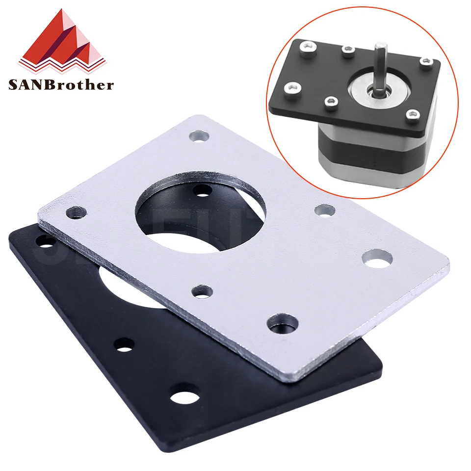 

NEMA 17 42-Series Stepper Motor Mounting Plate Fixed Plate Bracket 2020 Profiles for Ender 3/ender-3 Pro/Ender-5/CR-10/10S/S4/S