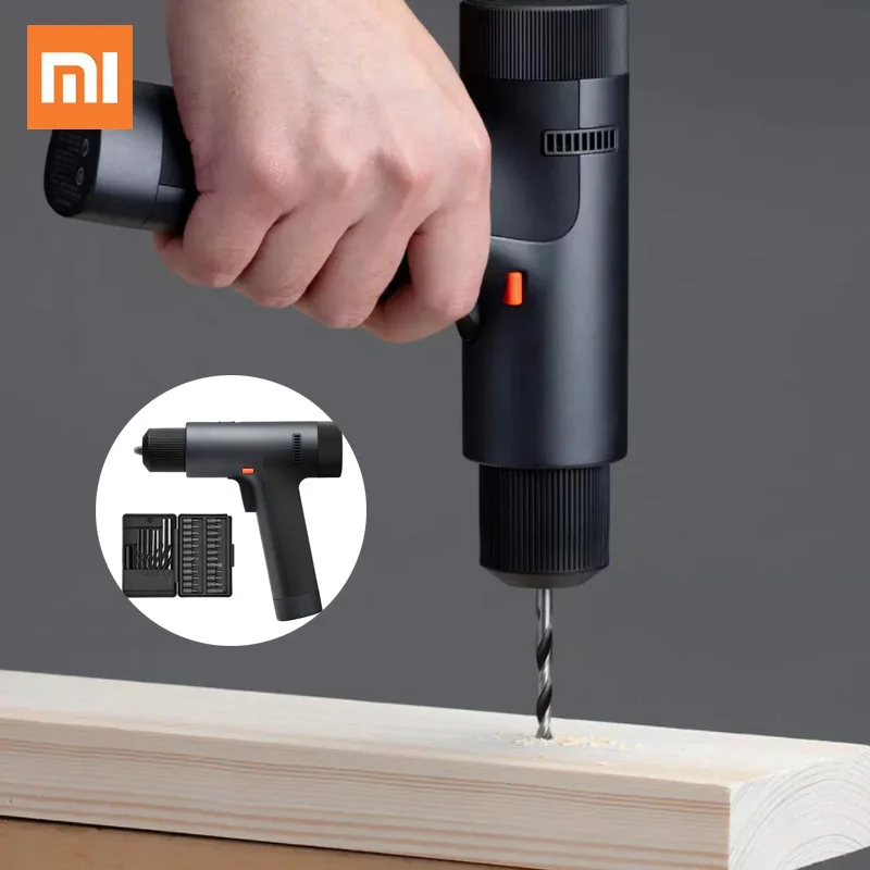 

Xiaomi Mijia Smart Brushless Multi-Function Lithium Electric Drill Power Tools Electric Cordless Screwdriver 30N.m High Torque