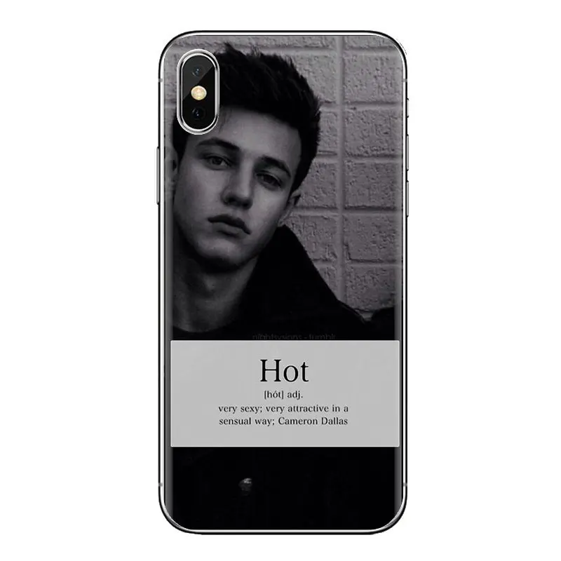 Soft TPU Phone Cover Magcon Boys CAMERON DALLAS For Sony Xperia Z Z1 Z2 Z3 Z5 compact M2 M4 M5 E3 T3 XA Aqua LG G4 G5 G3 G2 Mini |