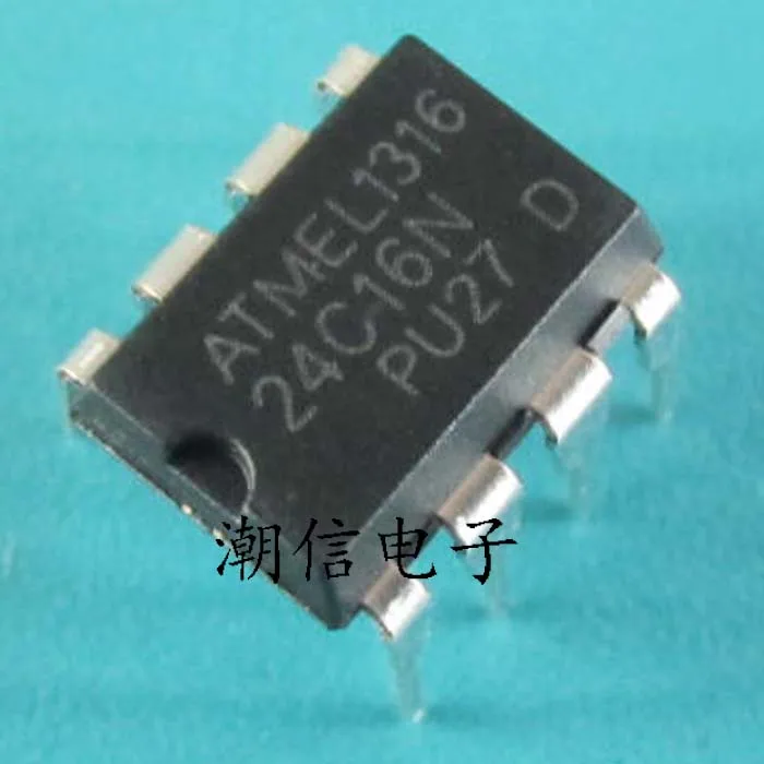 

10cps AT24C16N AT24C16AN DIP-8