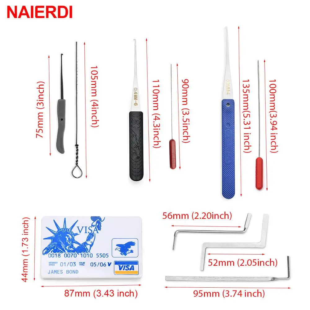 Набор слесарных инструментов NAIERDI гаечный ключ из нержавеющей стали ручных