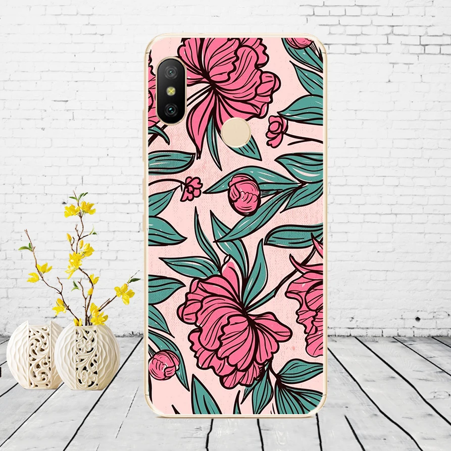 J25 Силиконовый чехол для Xiaomi mi A2 LITE, чехол с полной защитой, мягкая задняя крышка из ТПУ, чехол для телефона s для Xio mi A2 LITE, бампер - Цвет: J25