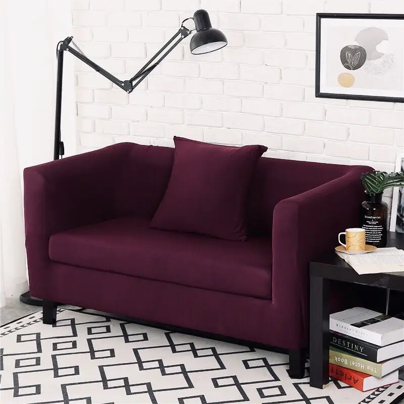 Эластичные чехлы для диванов гостиной однотонные угловые Чехлы угловых накидки