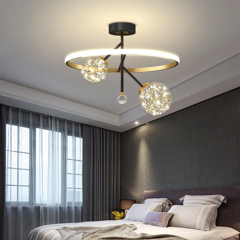 Modern  LED Chandeliers for Living Room Bedroom Dining Room Kitchen Lights Chandelier Lamps Indoor Home Lighting Lustres