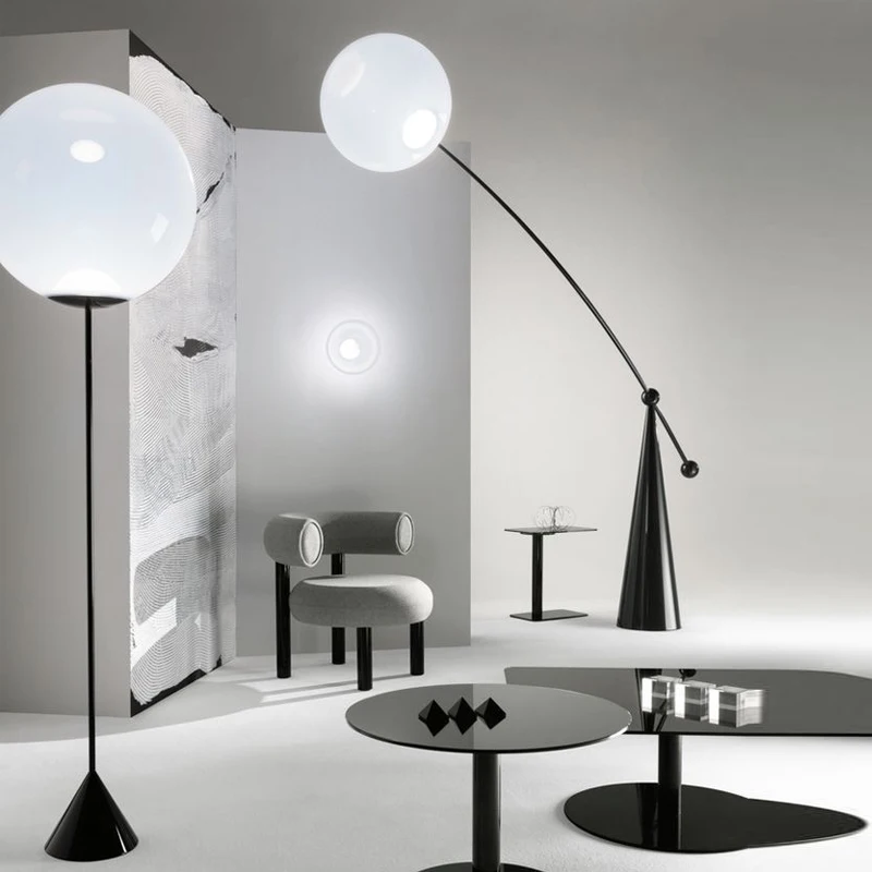 

GY Nordic Floor Lamp Living Room Sofa Bedroom Bedside Post-Modern Simple Adjustable Creative Night Fish Luring Lamp