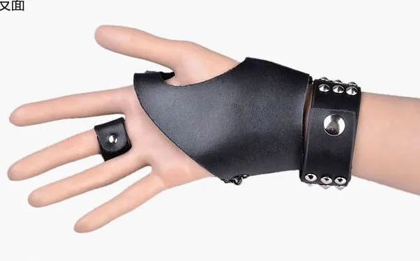 Перчатки в стиле панк для уличного танца комплект из перчаток хип-хоп с цепочкой