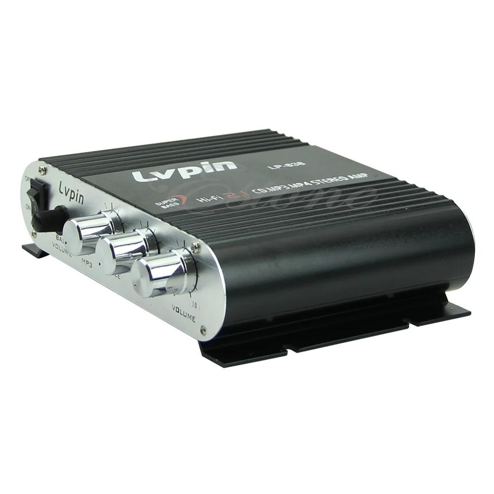 

Mini Hi-Fi Amplifier Booster Radio MP3 Stereo 20W 12V For Car Motorcycle Home B
