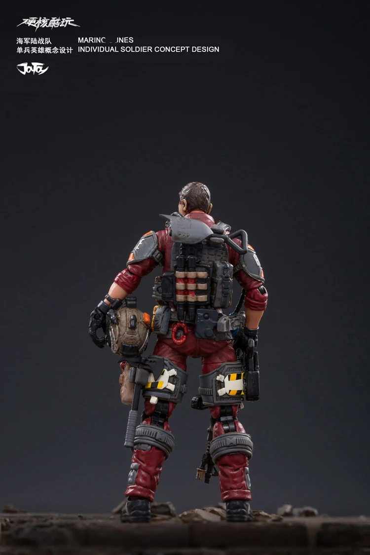 JOYTOY 1/18 фигурки 3 шт Морской корпус военный солдат фигурка модель игрушки коллекция игрушек