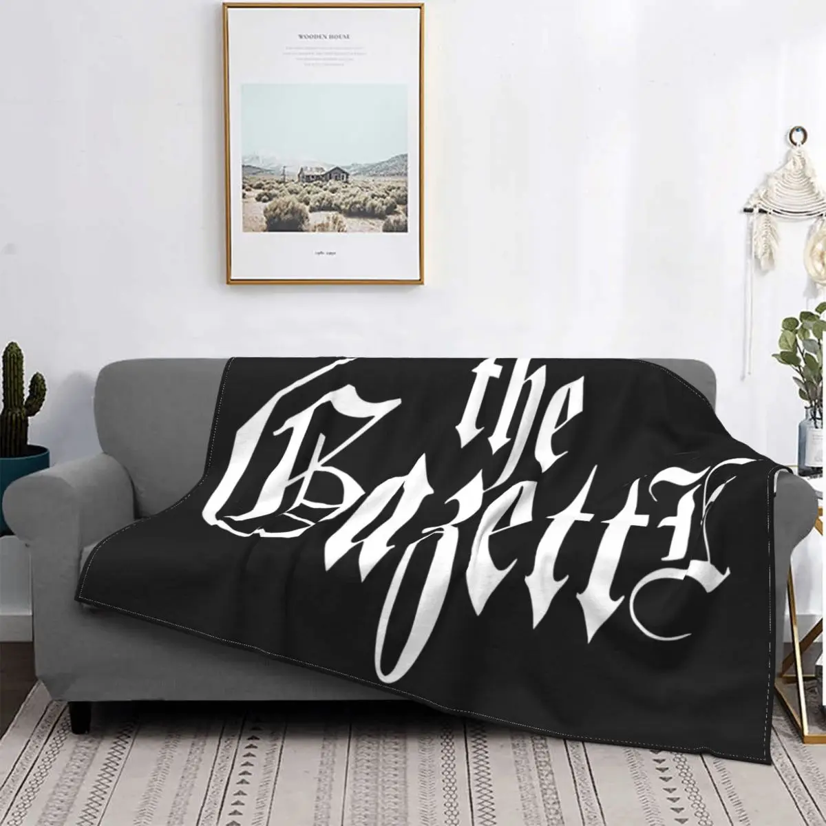 

The Gazette-colcha a cuadros para cama, manta de playa, precio para Low