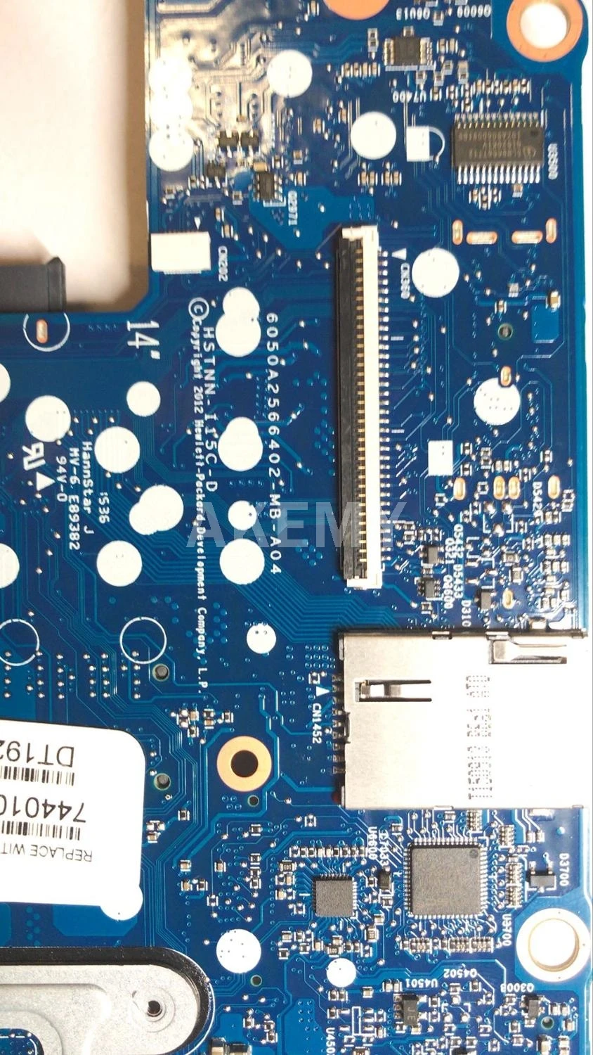 Akemy для HP 640 G1 650 материнская плата ноутбука 744010-001 6050A2566402-MB-A04 PGA947 GPU HD 8750M тест ОК