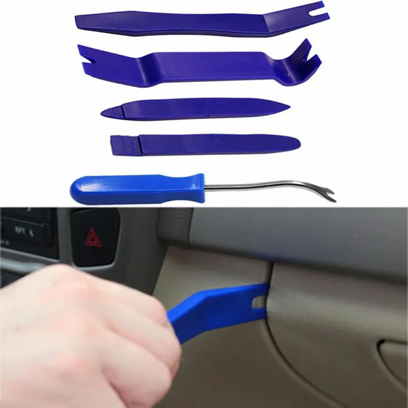 

Kit Removal Tool Set Audio Dashboards Mouldings Repair Car 5pcs Interior Blue Stereo