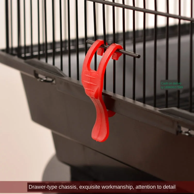 

Iron parrot cages wren octopus cage large metal stainless steel small parrot toys breeding cage pet supplies bird ladder