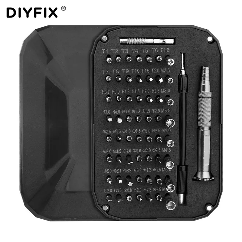 

59 in 1 Precision Magnetic Screwdriver Set for iPhone Samsung xiaomi Phone Tablet Watch Disassemble Repair Hand Tools Kit