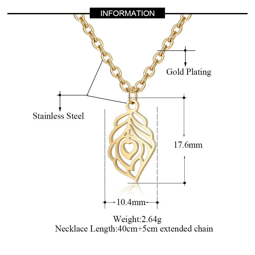 

Fashion Necklace Women Jewelry Charms Lotus Flower Heart Yoga Symbol Dreamcatch Pendant Necklace 100% Stainless Steel Jewelry